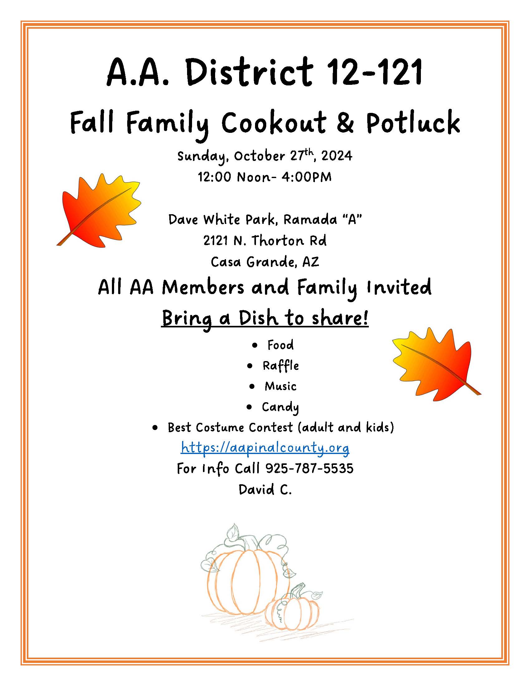 2024 Fall Family Cookout & Potluck - District 12-121